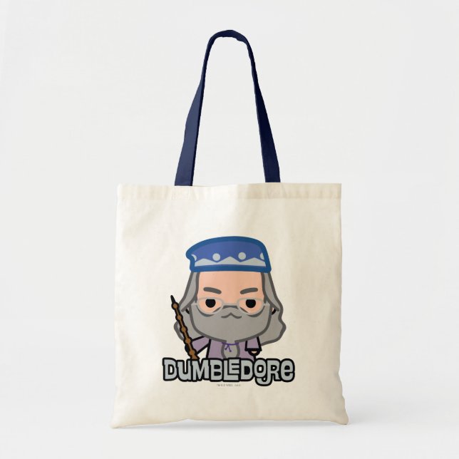 Tote Bag Dumbledore Cartoon Caractère Art (Devant)