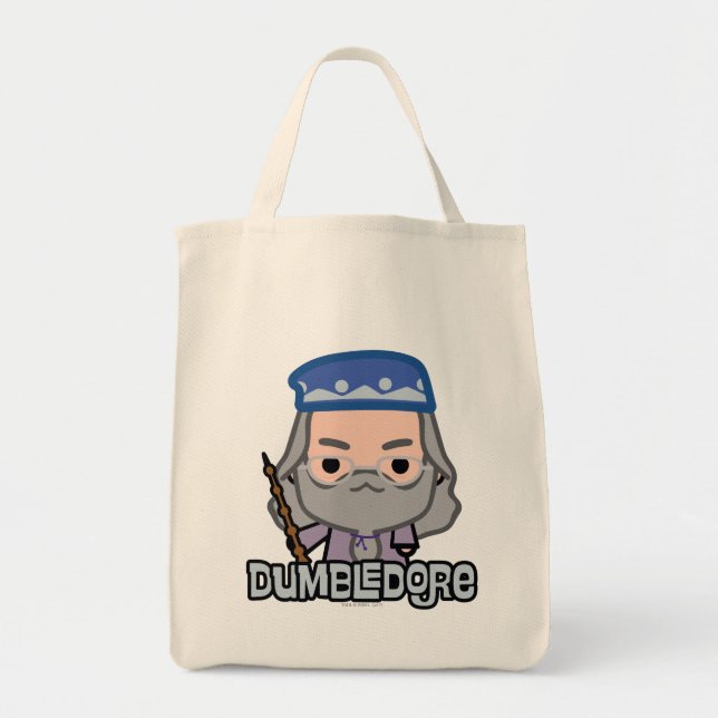 Tote Bag Dumbledore Cartoon Caractère Art (Devant)