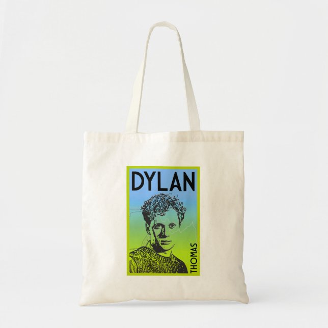 Tote Bag Dylan Thomas Welsh Poet (Devant)