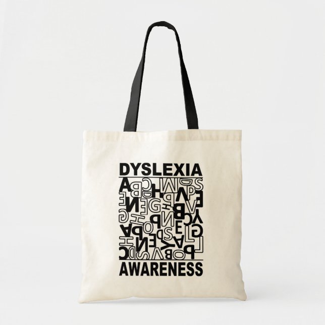 Tote Bag Dyslexie Sensibilisation Dyslexie Enseignants Étud (Devant)