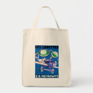 Tote Bag E.B. Publicité de lunettes de vol de Meyrowitz