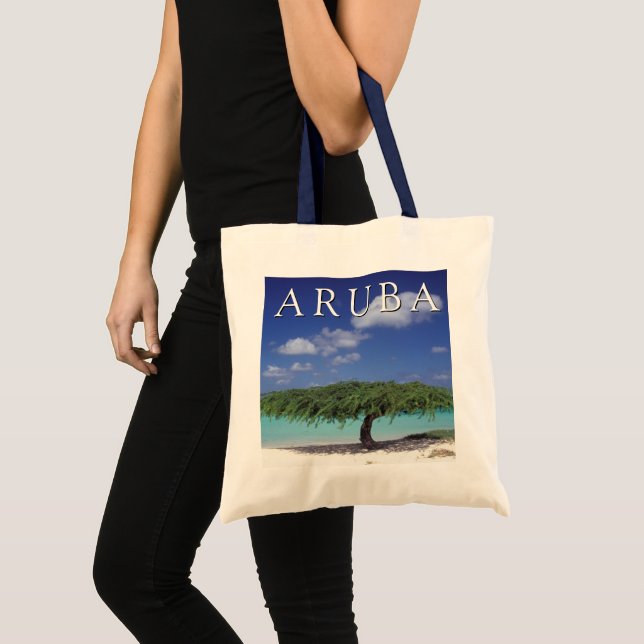 Tote Bag Eagle Beach | Caraïbes, Aruba (Devant (produit))