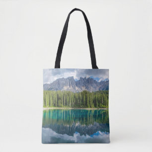 Tote Bag Eau chaîne de montagnes Latemar