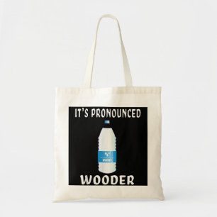 Tote Bag Eau Drôle Prononononcé Bois Jawn New Jersey Phil