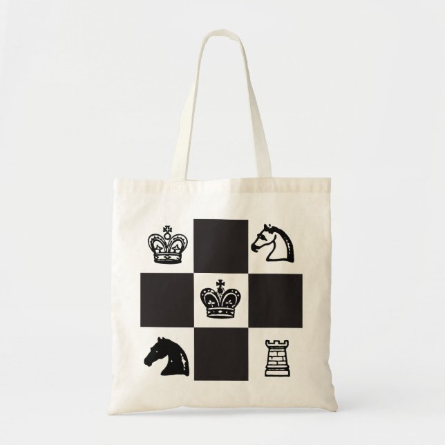 Tote Bag Échecs (Devant)