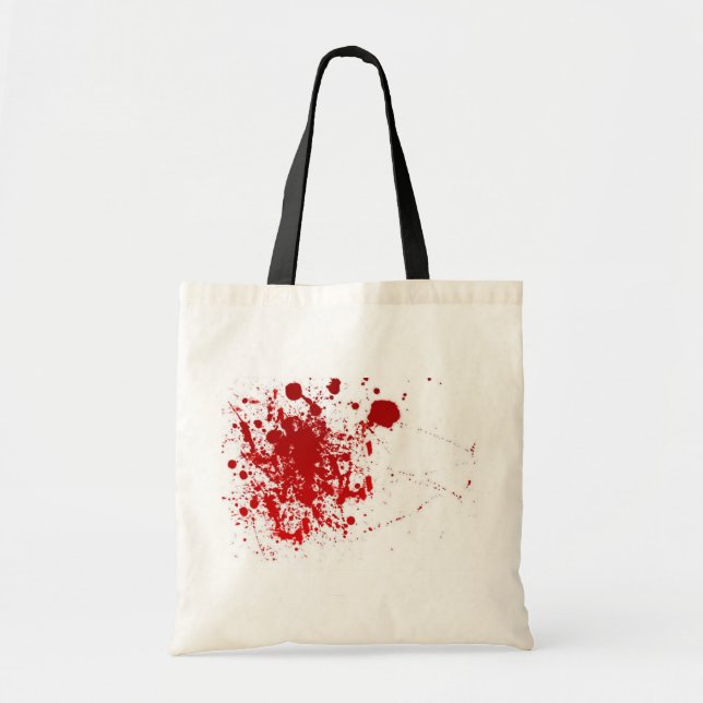 Tote Bag Éclaboussure de sang (Devant)