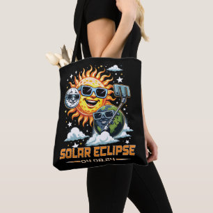 Tote Bag Éclipse solaire totale Avril 2024