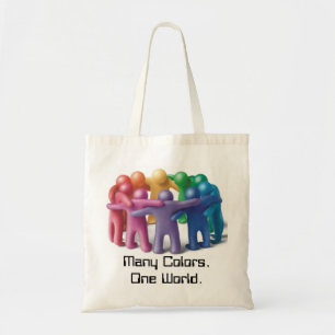 Tote Bag Eco Fourre-tout amical ! !  Célébrez la diversité