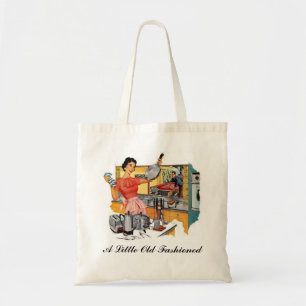 Tote Bag Eco Fourre-tout de Maman...Légende : Un peu vieux 
