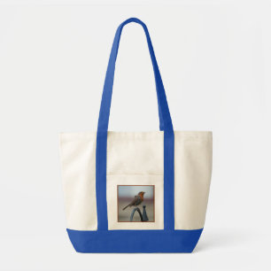Tote Bag EcoBag : Fledling Robin