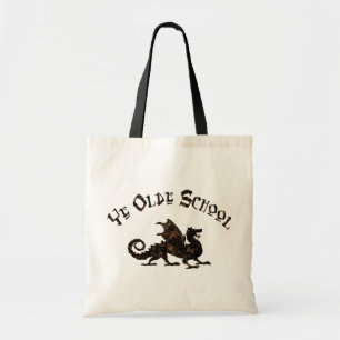 Tote Bag École Ancienne - Roi Arthur Chevaliers Médiéval Dr