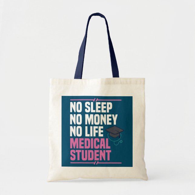 Tote Bag École Médicale Docteur en médecine (Devant)