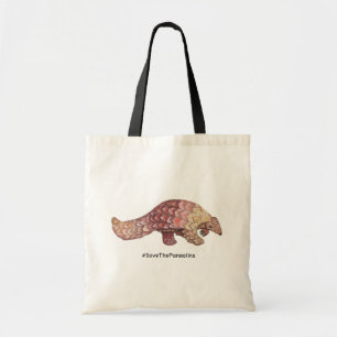 Tote Bag Économies d'aquarelle les Pangolins Fourre-tout