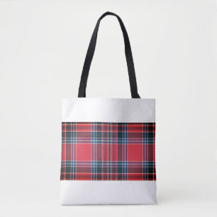 Tote Bag écossais classique À damiers Motif