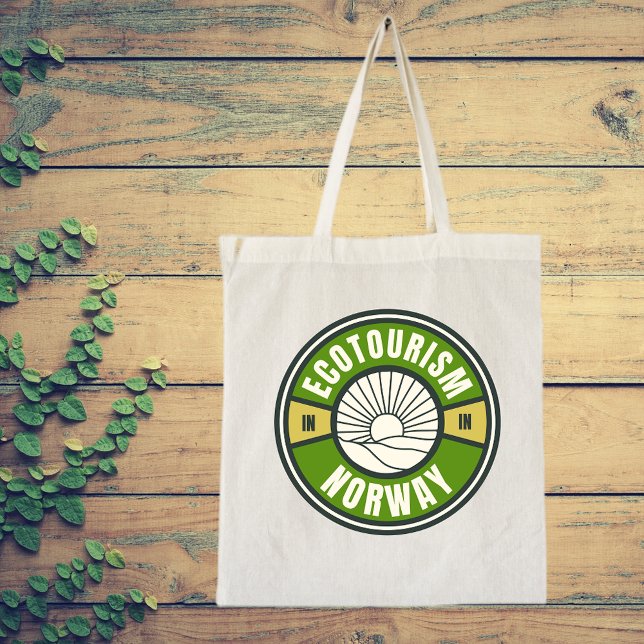 Tote Bag Écotourisme Norvège Scandinavie Voyage lent (Créateur téléchargé)
