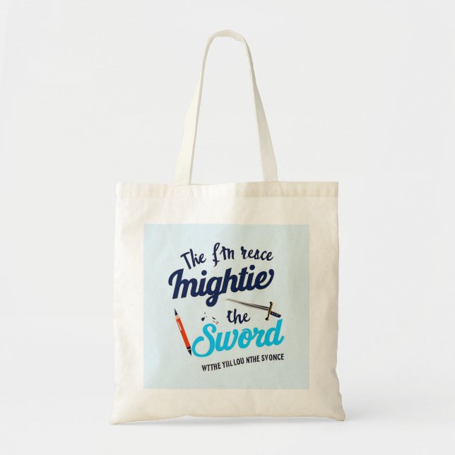Tote Bag Écran élégant fourre-tout (Devant)