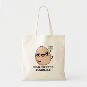 Tote Bag Écrasez-vous des oeufs vous-même amusant jeu d'oeu