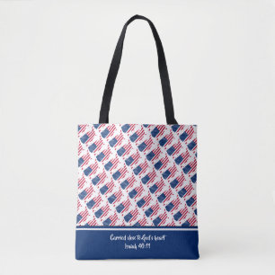 Tote Bag Écriture chrétienne US AMERICA Isaiah