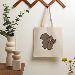 Tote Bag Écureuil avec maïs