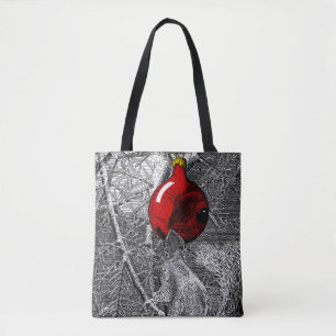 Tote Bag Écureuil dans l'ornement de l'arbre de Noël