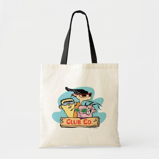 Tote Bag Ed, Edd, n Eddy - Club Ed (Devant)