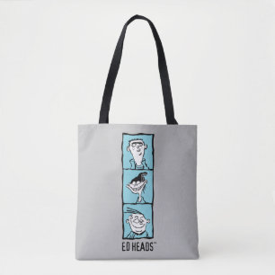 Tote Bag Ed, Edd, n Eddy - Ed Heads