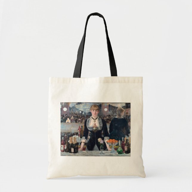 Tote Bag Edouard Manet - Un bar aux Folies-Bergere (Devant)