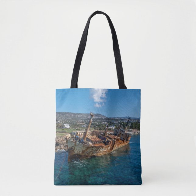 Tote Bag Edro III naufrage Paphos, Chypre (Devant)