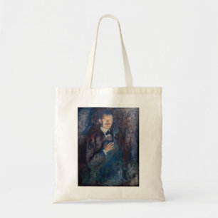 Tote Bag Edvard Munch - Autoportrait avec cigarette
