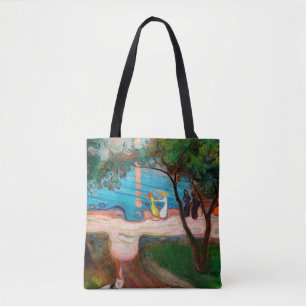 Tote Bag Edvard Munch - Danse sur la plage