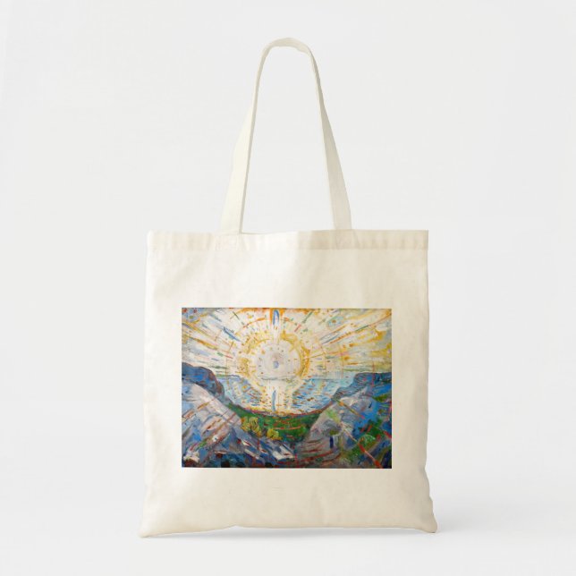 Tote Bag Edvard Munch - Le Soleil 1912 (Devant)
