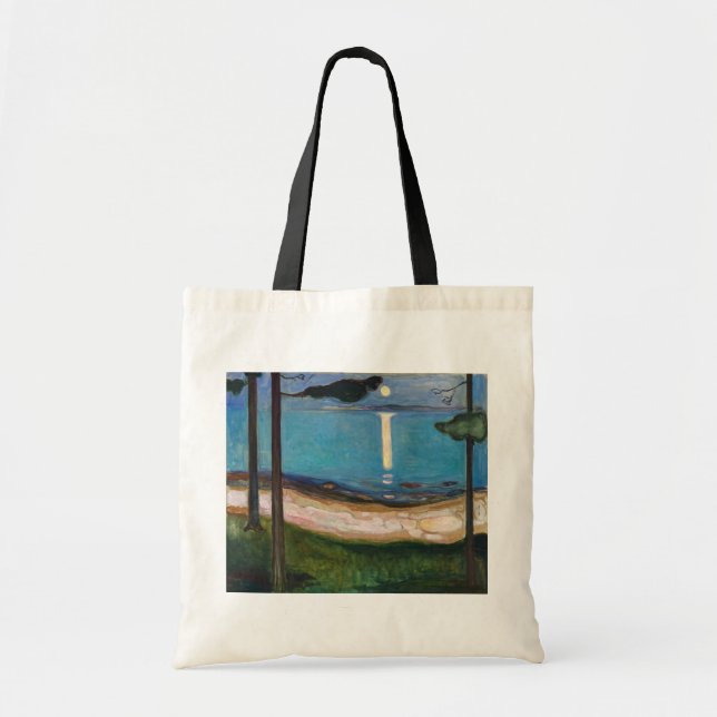Tote Bag Edvard Munch - Lune (Devant)