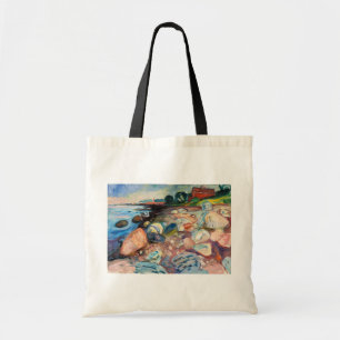 Tote Bag Edvard Munch - Rive avec Maison Rouge