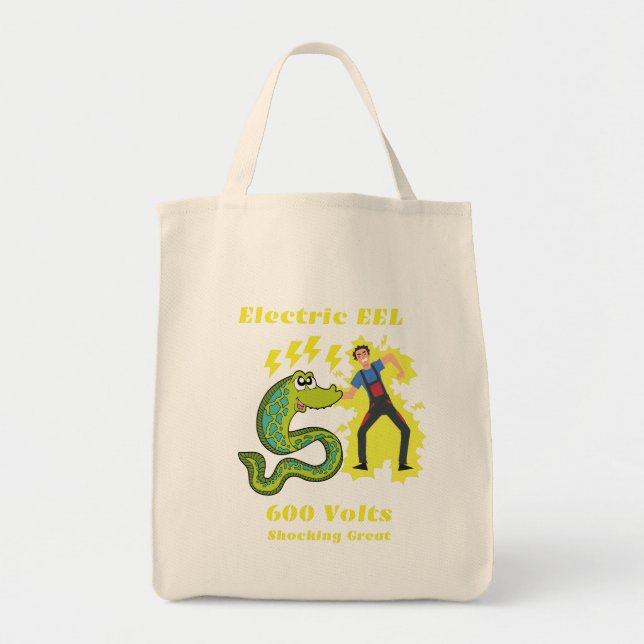 Tote Bag EEL électrique (Devant)