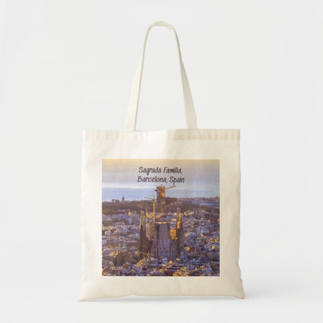 Tote Bag Église catholique de la Sagrada Familia, Barcelone (Devant)