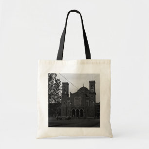 Tote Bag Église d'Athènes Grèce BW 1970