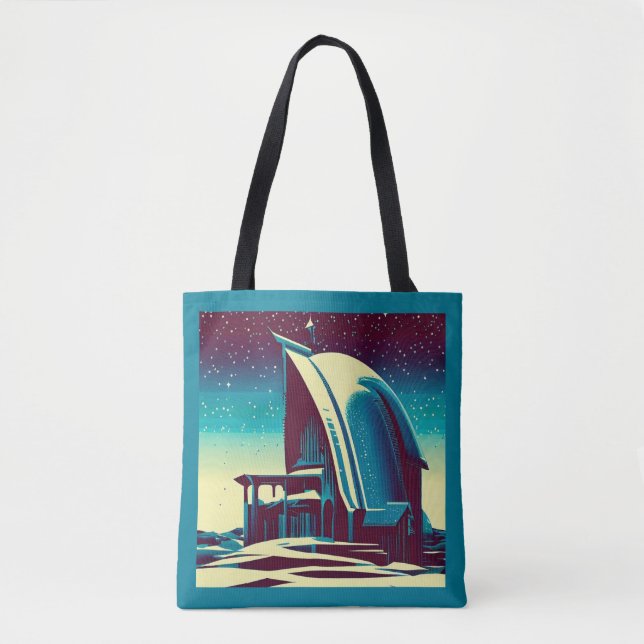 Tote Bag Église futuriste SF 1 (Devant)