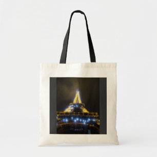 Tote Bag Eiffel Tower at Night
