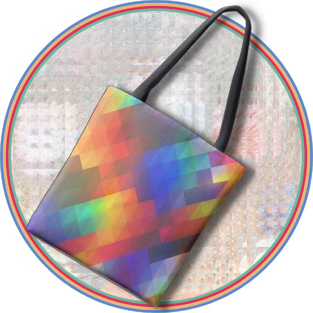 TOTE BAG - Ein Beutel mit vielen Regenbogenfarben Tasche (Von Creator hochgeladen)
