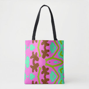 Tote Bag, ein nahtlos elegantes, vielfarbiges Desi Tasche