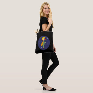 Tote Bag El principito admirando su rosa