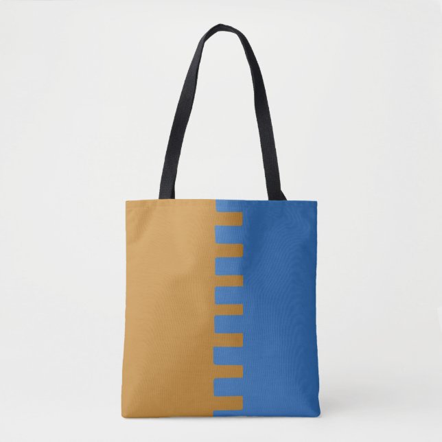Tote Bag Élégant à deux couleurs (Devant)