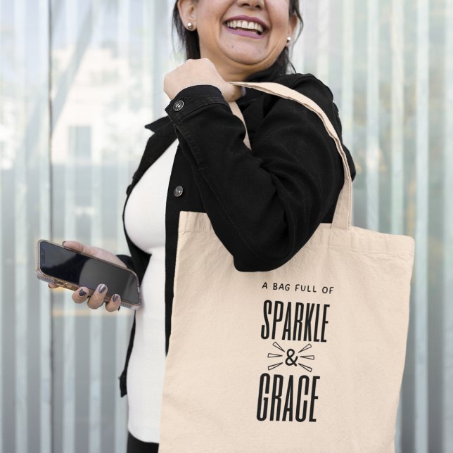 Tote Bag Élégant et élégant cadeau moderne et élégant (Shop now and add a dose of charm to your life!)