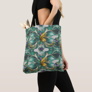 Tote Bag Élégant Mardi Gras Décoratif