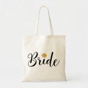 Tote Bag Élégant Mariage de la Fête des mariées de mariée