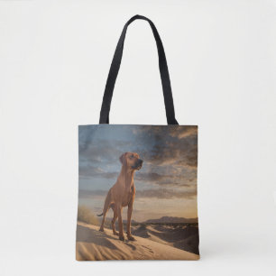 Tote Bag Élégant Rhodesian Ridgeback Shoulder Fourre-tout