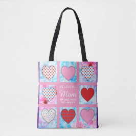 Tote Bag Elégante conception de la Fête des Mères Minimalis