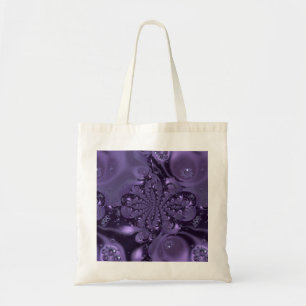 Tote Bag Élégante étincelle Royale Purple Liquide