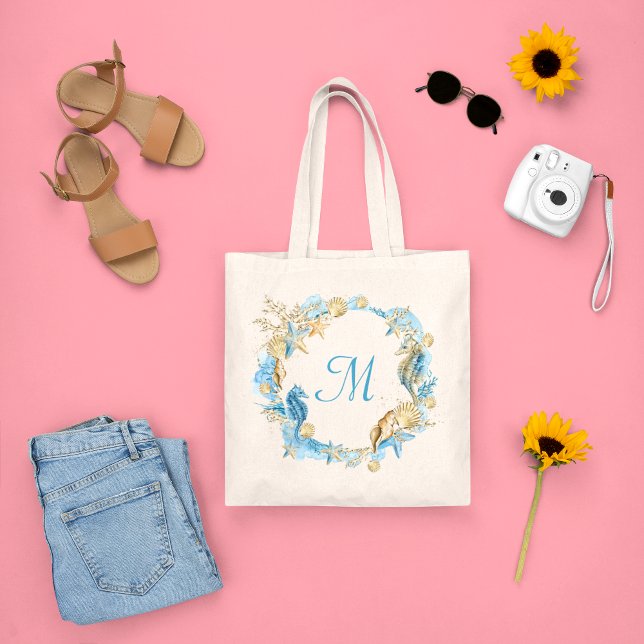 Tote Bag Elégante Fête des mariées en coquille de poisson d (Créateur téléchargé)