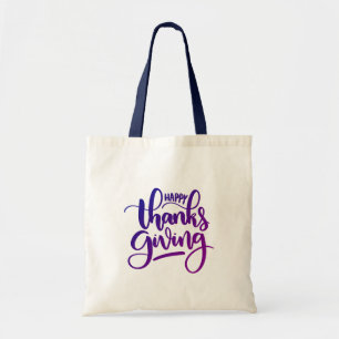Tote Bag Élégante typographie de Bon thanksgiving